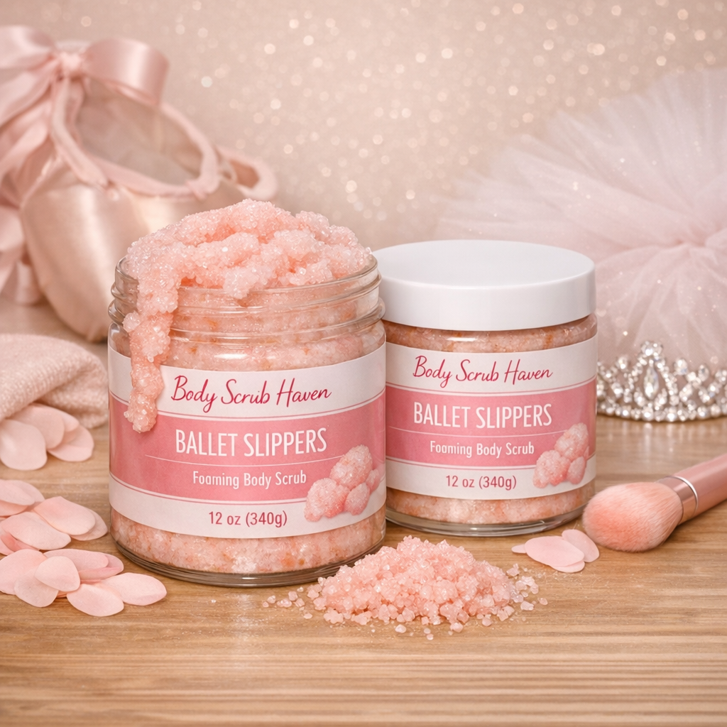Ballet Slippers Foaming Sugar Body Scrub