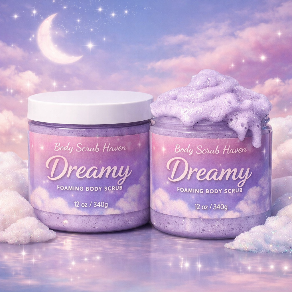 Dreamy Foaming Sugar Body Scrub