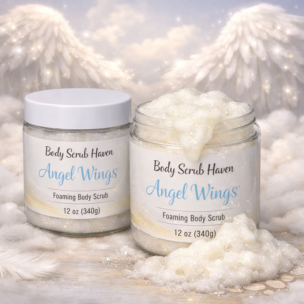 Angel Wings Foaming Sugar Body Scrub