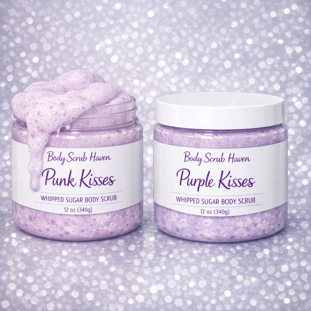 Purple Kisses Foaming Sugar Scrub
