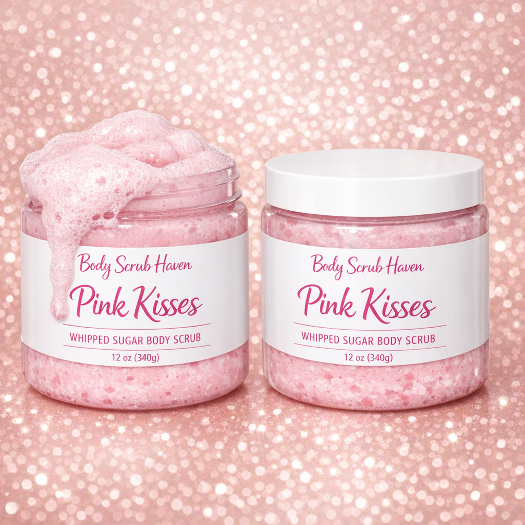 Pink Kisses Foaming Sugar Scrub