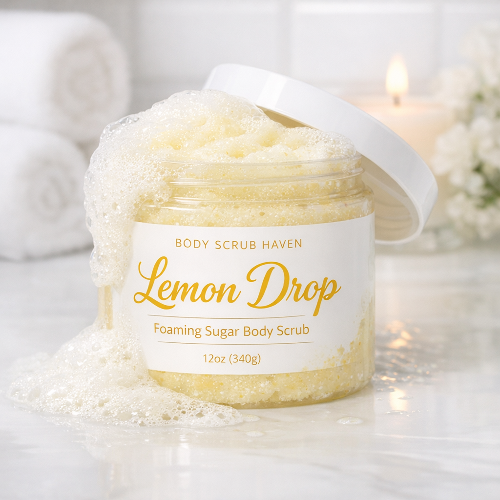 Lemon Drop Foaming Sugar Scrub